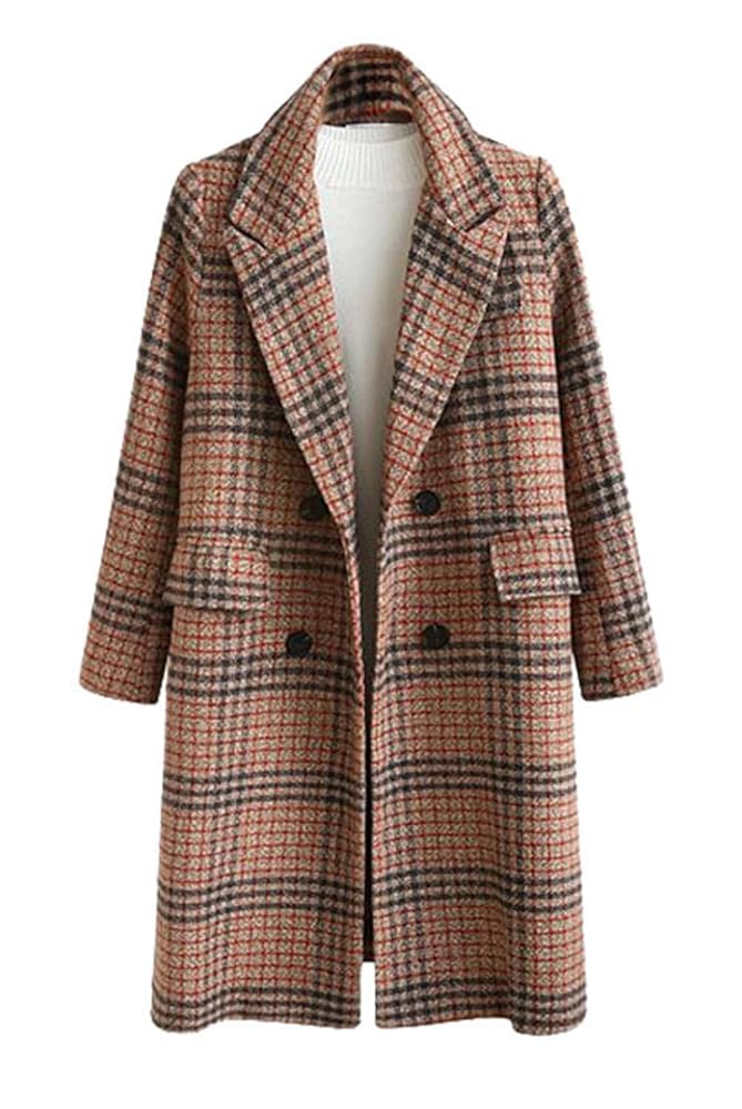 ジャケット・アウター doublet over sized pea coat Oversized double-breasted wool pea coat – GOEN.J
